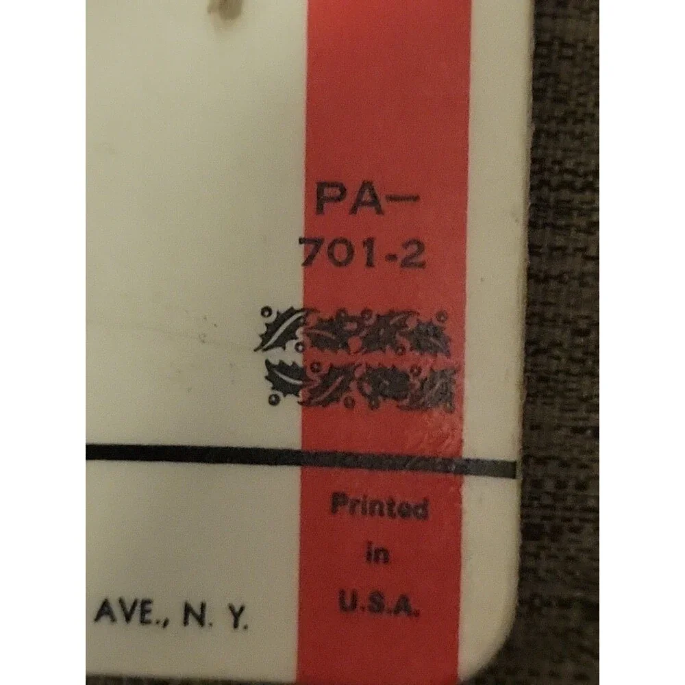 BALBOA Pull Apart Double Ring Key Chain Original Pack Chevrolet GM 60s VTG NOS
